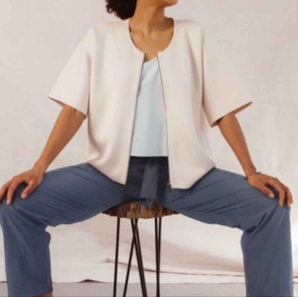 ADAY Waste Nothing Jacket in Beige